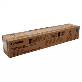 Toshiba 6AJ00000268/T-FC210EC Toner-kit Cyan — 33 600 lpp. (5% pārklājums)