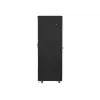 Brīvi stāvošs skapis LANBERG FF01-6842-23B 42U, 800 mm dziļums, 600 mm platums, 95 kg, IP20, melns