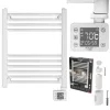 LED elektriskais vannas istabas radiators AD 7823, 400 W, balts, IP24