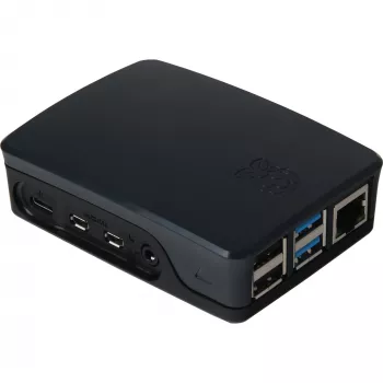 Raspberry Pi 4B oriģinālais korpuss melns/pelēks (RPI4 CASE BLK/GRY)