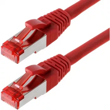 Tīkla kabelis Helos CAT6 S/FTP RJ-45 Cat6 5m Sarkans