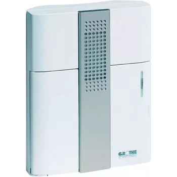 Grothe CROMA 50 balts - plastmasas vadu zvans - IP40 - AC - akumulators/baterija - DC - 8 - 12 (43150)