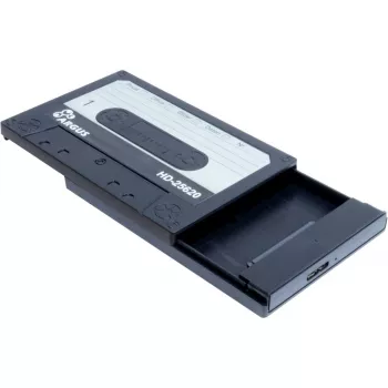 Ārējais HDD korpuss Inter-Tech HD-25620 Melns Balts 2.5 collu