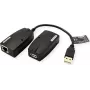 VALUE 12.99.1123 USB-A – RJ-45 tīkla adapteris melns