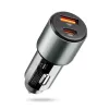 Auto lādētājs everActive CC-60Q, QC3.0, līdz 83W, USB auto barošanas adapteris