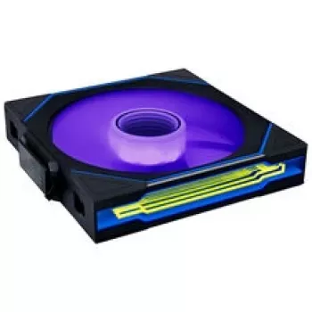 Dzesēšanas ventilators Lian Li UNI FAN SL-INF Wireless ARGB PWM Reverse Blade 140mm melns