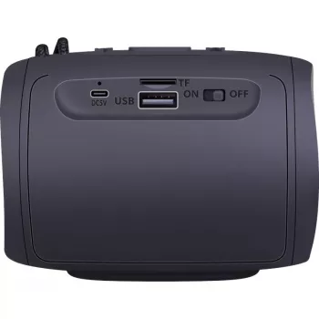 Pārnēsājams Bluetooth skaļrunis DEFENDER Ejoy S200 TWS 2.0, 5W, Bluetooth 5.3, LED, 10 h akumulators, iebūvēts mikrofons