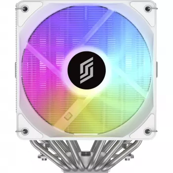 CPU dzesētājs Silentware Titan RGB White, dubulttornis, 265W TDP, 2×120mm PWM ARGB ventilatori