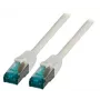 EFB-Elektronik RJ45 savienojuma kabelis Cat.6A S/FTP LSZH Pelēks 5m