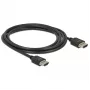HDMI kabelis DeLOCK 85294 2m Type A vīrietis uz vīrieti melns