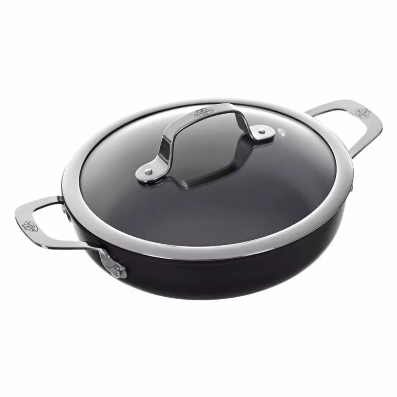 BALLARINI Alba ALBG3ED.24D dziļā cepamā panna ar 2 rokturiem 24 cm