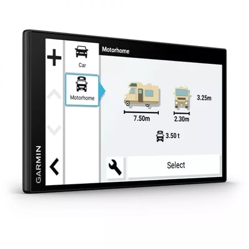 Garmin Camper 795 navigācijas sistēma, pārnēsājama / fiksēta, 17,6 cm (6,95 inch) TFT skārienekrāns, 239,6 g, melna (010-02747-10)