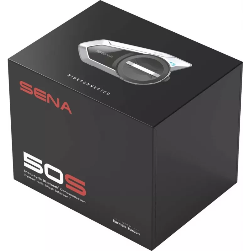 Motocikla Bluetooth intercoms Sena 50S-10 — Bluetooth ķiveres intercoms