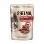 SHELMA Rich in beef in sauce - slapjā barība kaķiem ar liellopu gaļu mērcē - 85g