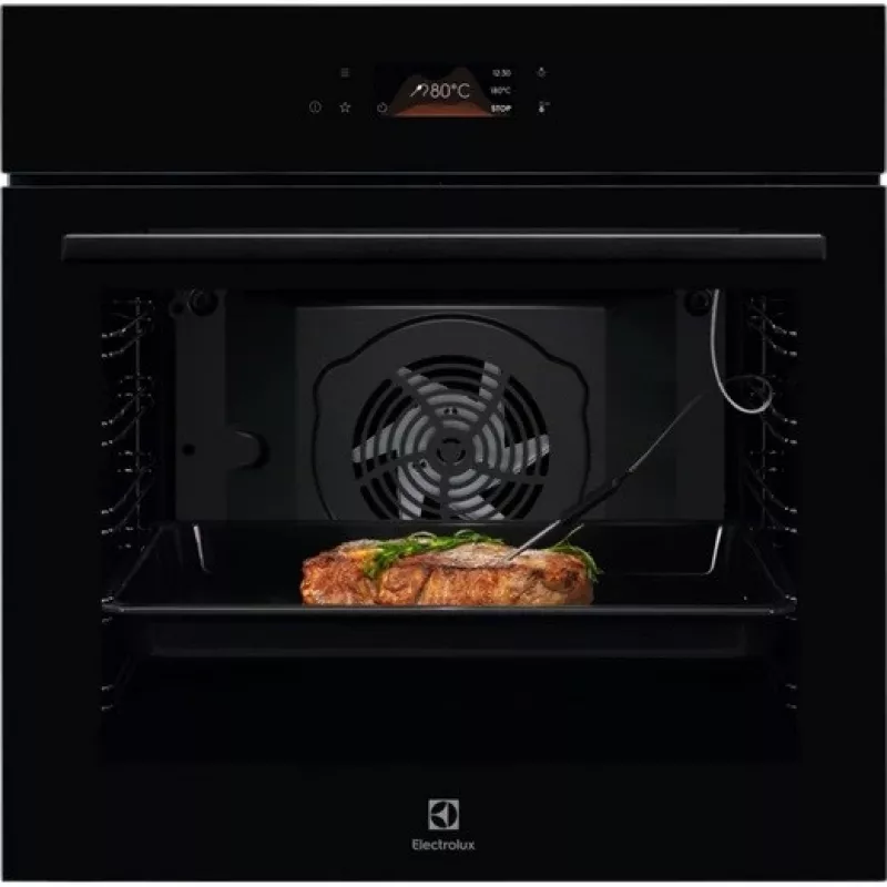 Iebūvējamā elektriskā cepeškrāsns Electrolux LOE8H39Z — 72 L, pirolītiskā, konvekcija, grils, TFT displejs, A+