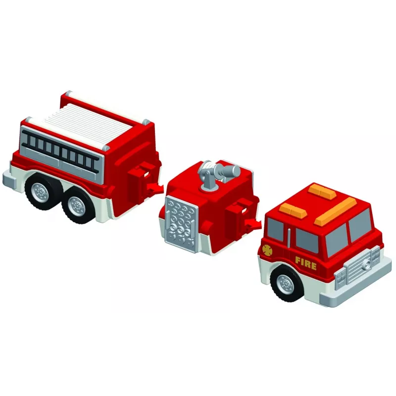 Transportlīdzekļu komplekts Popular Playthings Mix or Match Vehicles Fire and Rescue