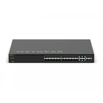 NETGEAR MSM4328F pārvaldāms L3 slēdzis 10G Ethernet (100/1000/10000) 1U melns
