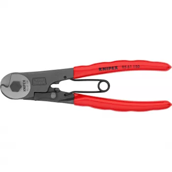 Knipex 95 61 150 kabeļu presknaibles, melna, sarkana, sudraba
