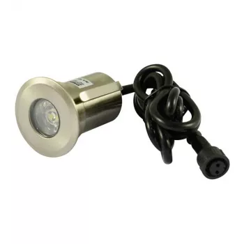 Synergy 21 LED iebūvējamais grīdas prožektors ARGOS apaļš in-G-C IP67 ww