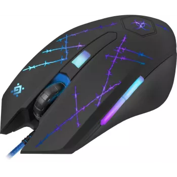 Defender Forced GM-020L Gaming pele Ambidextrous USB Type-A Optiskā 3200 DPI