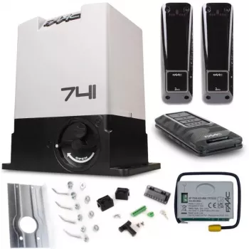 Slīdošo vārtu atvērējs FAAC Delta 3 Kit 741 — vārtiem līdz 900 kg, komplekta modelis 741