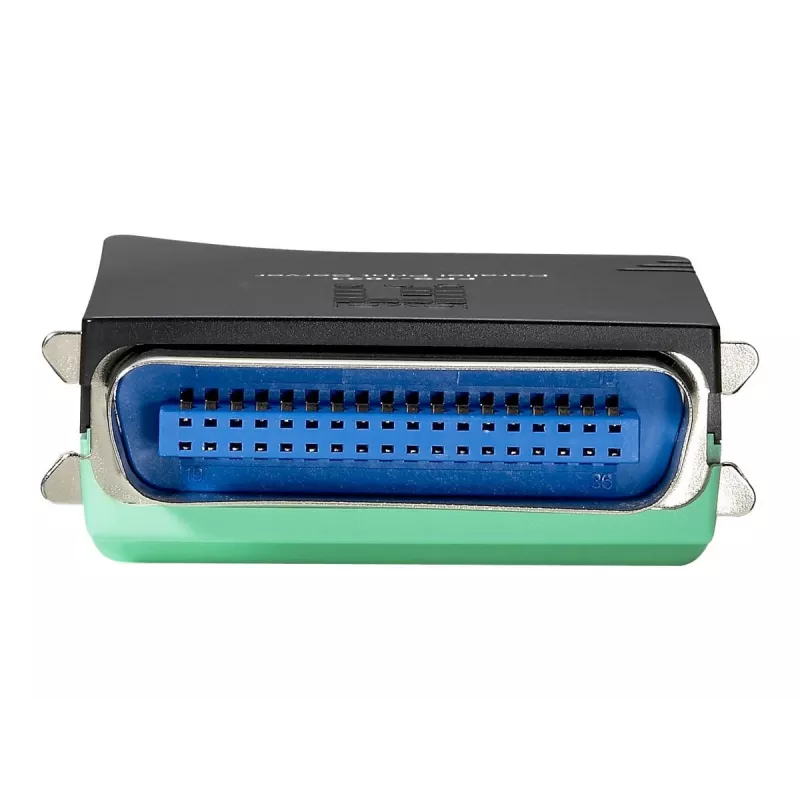 LevelOne FPS-1031 paralēlā printera serveris, melns, zaļš