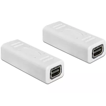 DeLOCK 65450 Mini DisplayPort dzimuma pārveidotājs balts