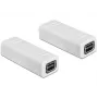 DeLOCK 65450 Mini DisplayPort dzimuma pārveidotājs balts