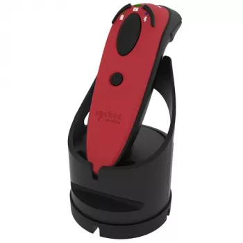 Durascan D720 lineārais svītrkodu + QR kodu lasītājs Sarkans + uzlādes doks