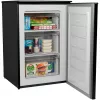 Vertikālais saldētājs BOMANN GS 7253, 87 L, melns, ≤ -18°C, energoklase C, 850×550×580 mm