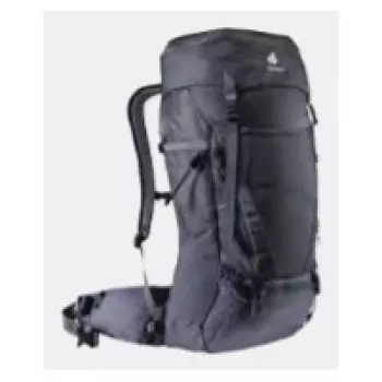 Mugursoma DEUTER Futura Air Trek 45 L — unisex alpīnisma mugursoma, 45 L (paplašināma līdz 55 L), 2 kg, augšējā iekraušana, melna