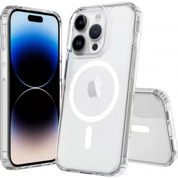 Caurspīdīgs vāciņš JT BERLIN Pankow Clear MagSafe iPhone 15 Pro Max 17 cm