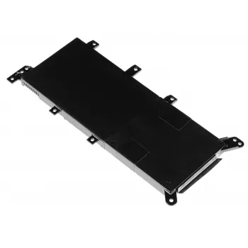 Akumulators klēpjdatoram Green Cell ASUS A555 F555 K555 R556 X555, LiPo 4000 mAh, 7,6 V, 4 elementi, melns