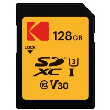 Kodak zibatmiņas karte 128GB UHS Class 3 / Class10 650x SDXC UHS-I (EKMSD128GXC10HPRK)