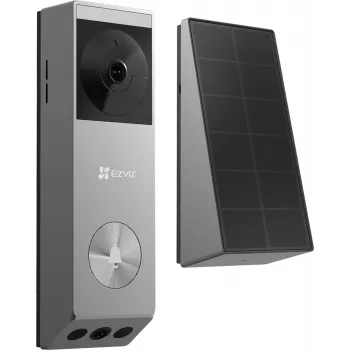 EZVIZ EP3x Pro Sudrabs Drošības Kamera IP65 32GB 2048x1296