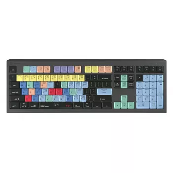 Logickeyboard LKB-CBASE-A2M-UK Tastatūra Universal USB QWERTY UK English Melna