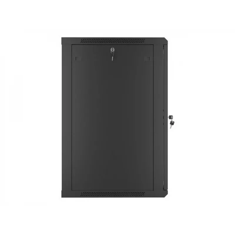 Sienas stiprinājuma skapis LANBERG WF01-6618-10B, 18U, 600×600×907 mm, melns, 60 kg