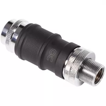 Alphacool Quick Disconnect Set BLH1A IG-IG ar Schott savienotāju – ātrās atvienošanas pāris G½/G1/4 veidgabaliem