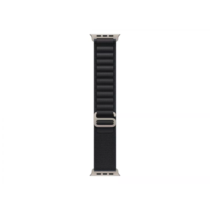 Apple MFTG4ZM/A Smartwatch siksniņa Alpine Loop melna titāns poliesters spandekss