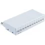 Patch Panel 1U ShiverPeaks BS75077 RJ-45 Cat6a Pelēks Metāls