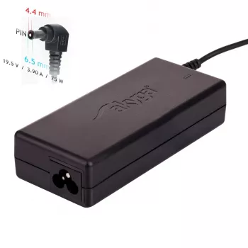 Akyga AK-ND-19 barošanas adapteris Sony klēpjdatoriem, 75 W, 19,5 V, 3,9 A, 6,5 x 4,4 mm ar tapu