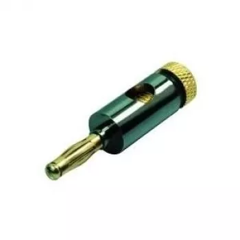 Shiverpeaks Banana Plug Metāls 6mm Melns