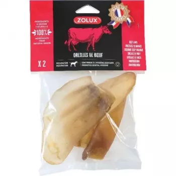 ZOLUX Liellopa auss - košļājamais našķis sunim - 40g