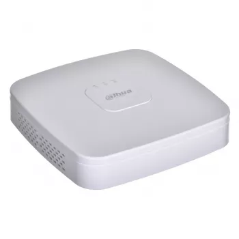 Tīkla video ierakstītājs DAHUA NVR2108-I2 — 8 kanālu NVR, 4096×2400 maks., SATA III līdz 10 TB, 1U balts