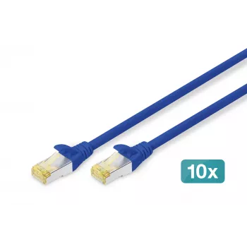 Digitus DK-1644-A-020-B-10 Ethernet Patch vads zils