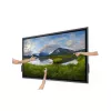 DELL P6524QT Interaktīvais plakanā paneļa displejs 163,9 cm (64,5 collu) LCD 350 cd/m² 4K Ultra HD Melns Skārienjutīgs