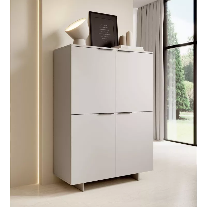 Cama 4D kumode ALMA 100x41.5xH145 kašmira