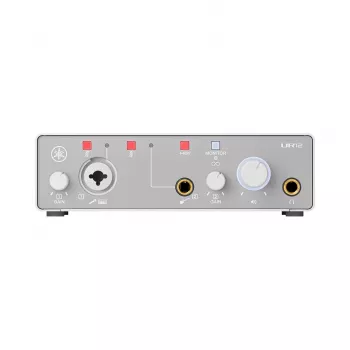 Audio interfeiss YAMAHA UR12MK3 Balts - kompakts 2-in/2-out USB interfeiss