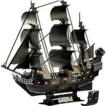 Revell 3D-Puzzle Black Pearl LED Edition 00155
