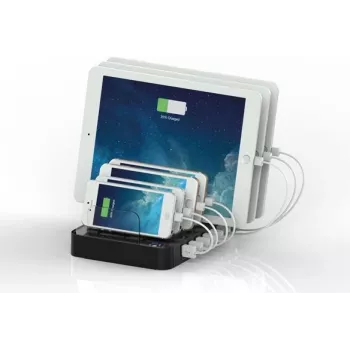 ROLINE Charging Dock - Lādēšanas stacija - 12 W - 4 A - 7 USB-A porti